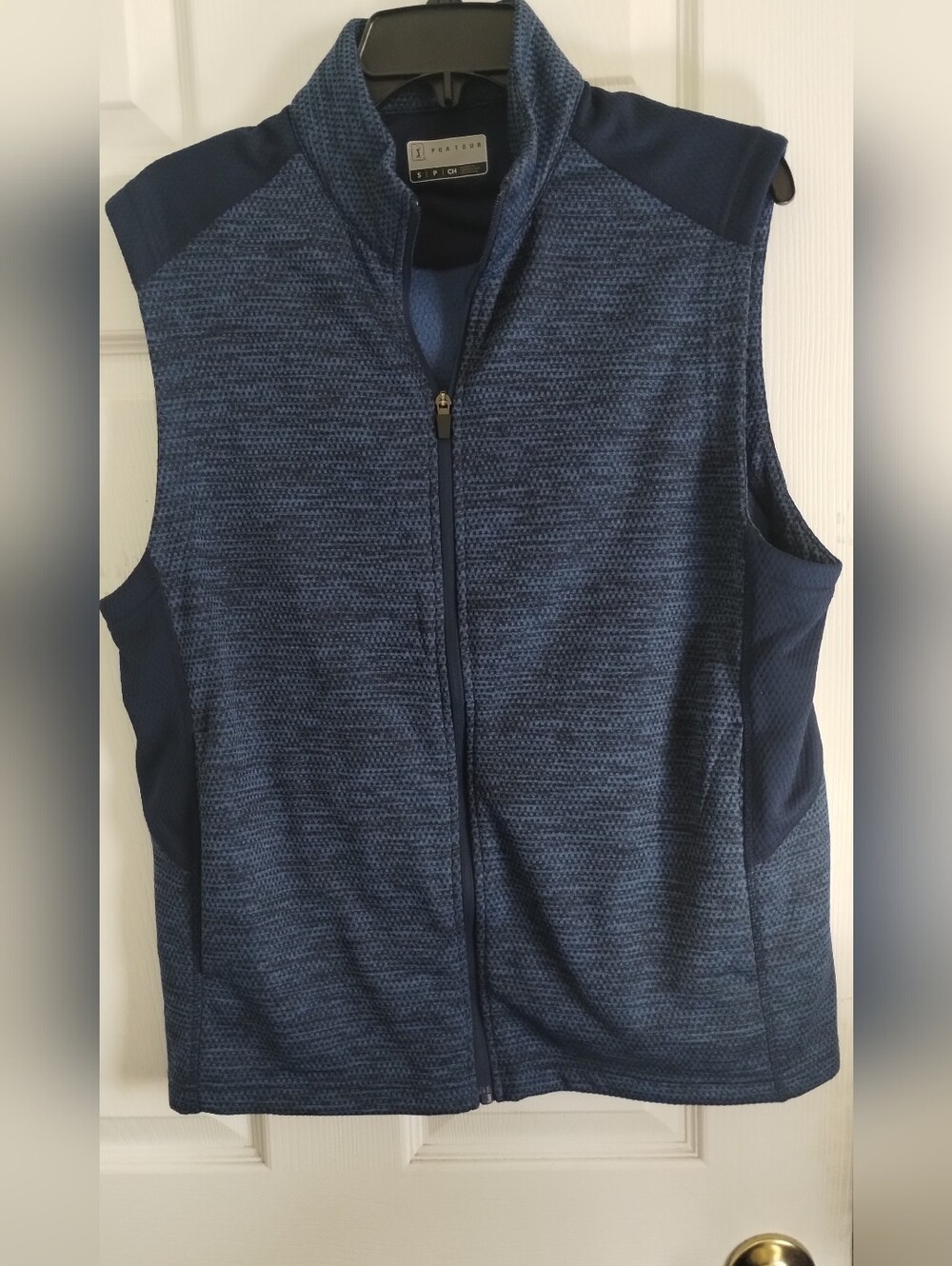 Men's PGA Tour Full Zip Fleece  Vest